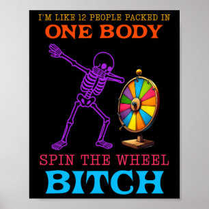 Affiche Je suis comme 12 personnes empaquetées dans une se