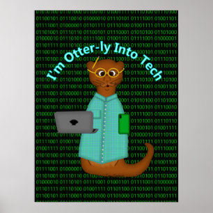 Affiche Je suis complètement sous le charme de la technolo
