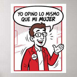 Affiche Je suis du même avis