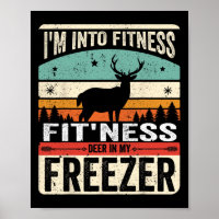 Je suis en forme Deer Freezer Funny Papa Hunter De