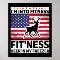 Je suis en forme Deer Freezer Funny Papa Hunter De