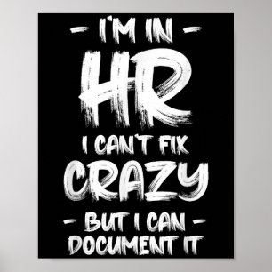 Affiche Je suis en RH, je ne peux pas réparer les citation