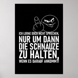 AFFICHE JE SUIS EN TRAIN D'APPRENDRE À PARLER