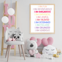 Je suis Fun Affirmation pour les enfants