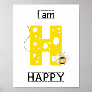 Affiche Je suis heureux