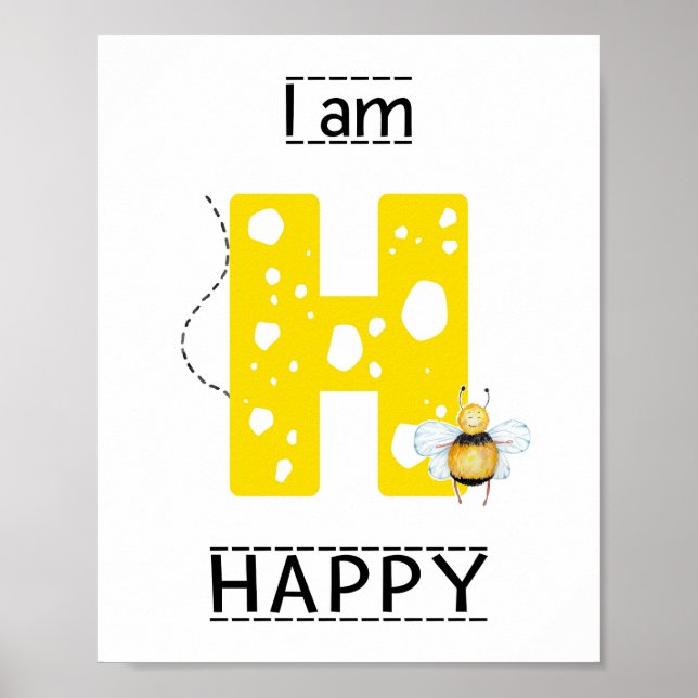 Affiche Je suis heureux (Devant)