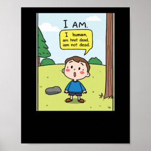 Affiche Je suis humain