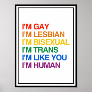 Affiche Je suis humain comme vous