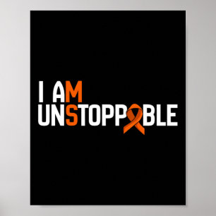 Affiche Je Suis Instoppable Sclérose En Plaques
