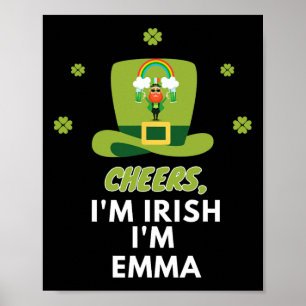 Affiche Je Suis Irlandais Je Suis Emma