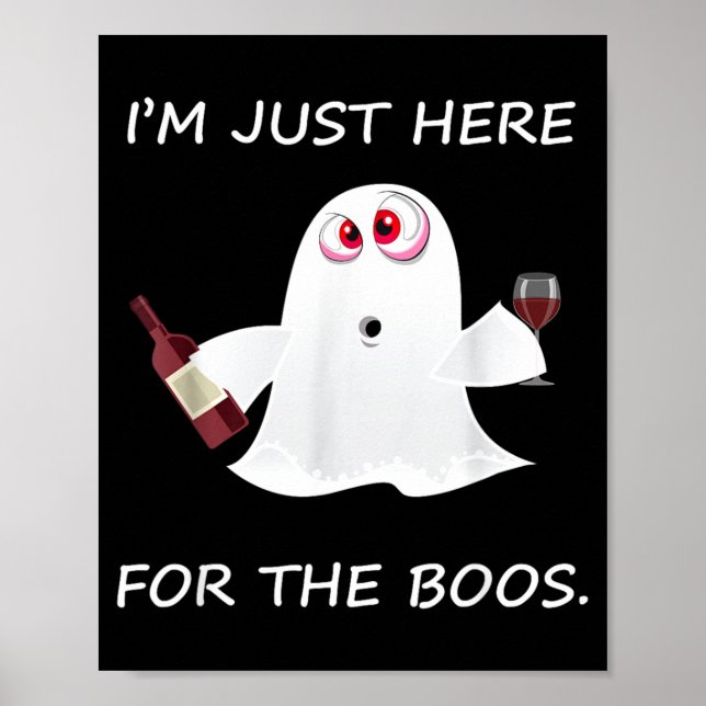 Affiche Je suis juste là pour la boisson (Devant)