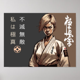 Affiche Je suis Kyokushin, Incassable, Inarrêtable