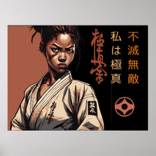 Affiche Je suis Kyokushin - Indestructible, Instoppable, K