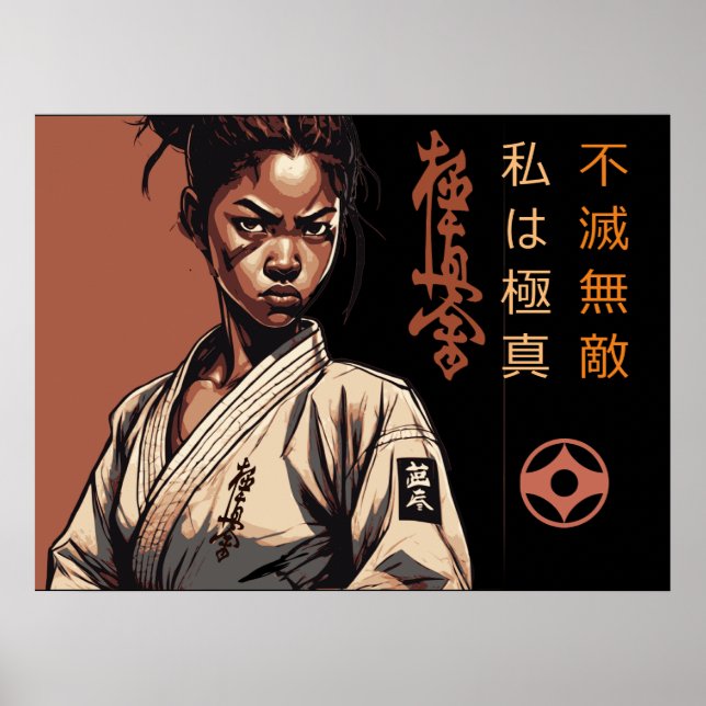 Affiche Je suis Kyokushin - Indestructible, Instoppable, K (Devant)