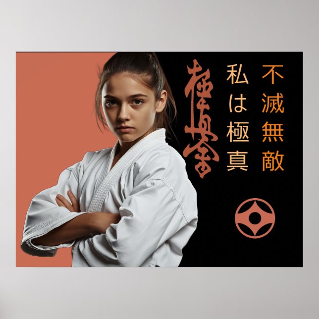 Affiche Je suis Kyokushin - Infrangible, Inarrêtable, Kara (Devant)