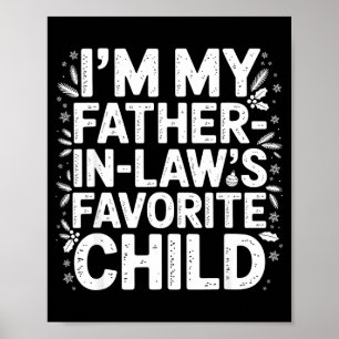 Affiche Je Suis L Enfant Préféré De Mon Beau-père