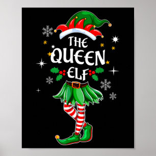 Affiche Je suis la chemise de costume de Noël assortie de