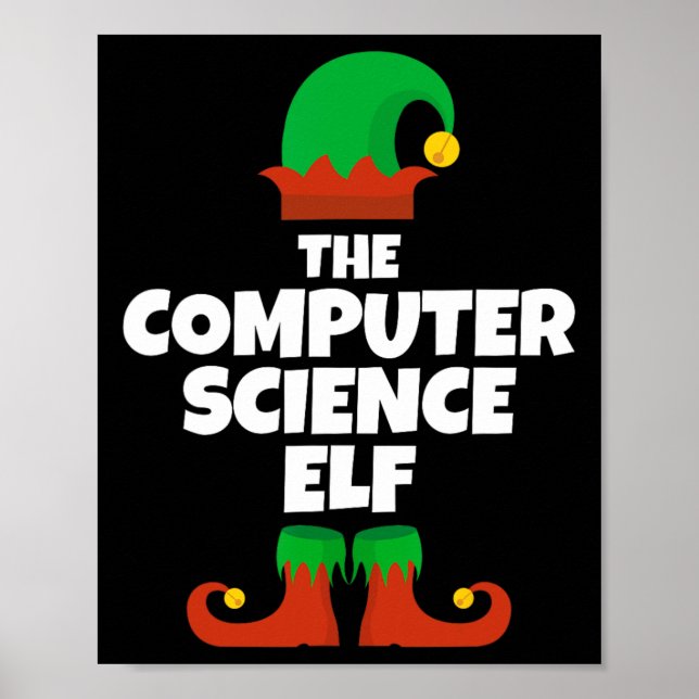 Affiche Je suis la famille de lutins de science informatiq (Devant)