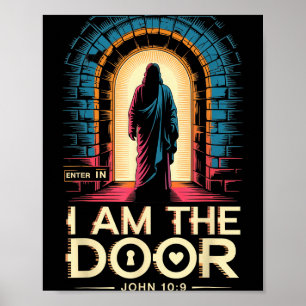 Affiche Je Suis La Porte Christian Streetwear Esthétique J
