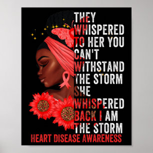 Affiche Je suis la tempête Black Women Heart Disease Survi