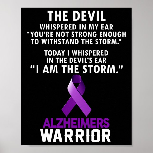 Affiche Je Suis La Tempête Heimerheimer Warrior (Devant)