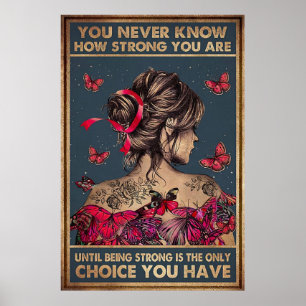 Affiche Je suis la tempête qu'elle a balancé en arrière