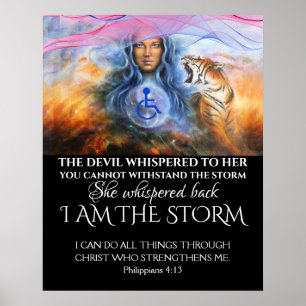 Affiche Je Suis L'Affiche De La Tempête