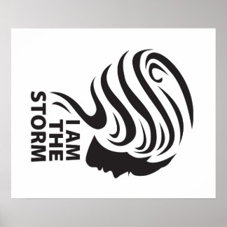 Affiche Je suis l'affiche de tempête