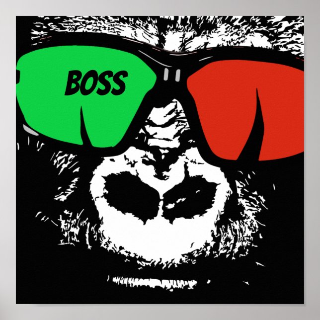 Affiche Je suis l'affiche du patron. (Devant)