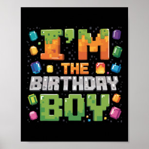Affiche Je suis L'Anniversaire Anniversaire partie Vidéo G
