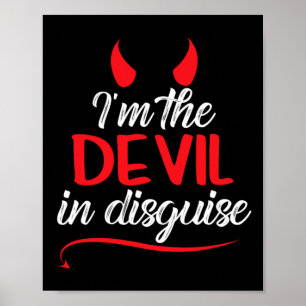 Affiche Je suis le diable dans le temple adorateur Satan a