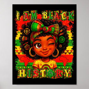 Affiche Je suis le Mois de l'histoire des Noirs Fierté noi