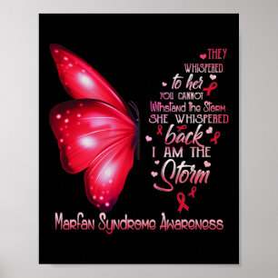 Affiche Je Suis Le Papillon De Sensibilisation Au Syndrome