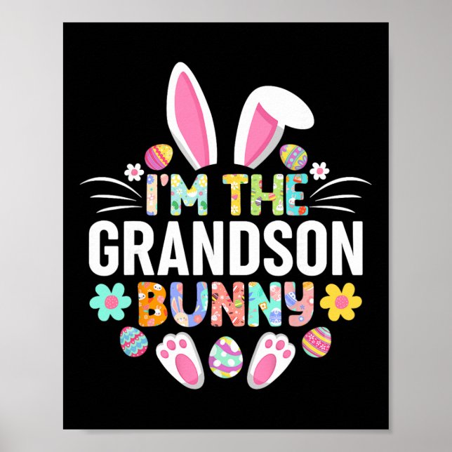 Affiche Je suis le petit-fils Lapin Drôle de jour de Pâque (Devant)