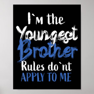 Affiche Je suis le plus jeune frère - Les règles ne s'appl