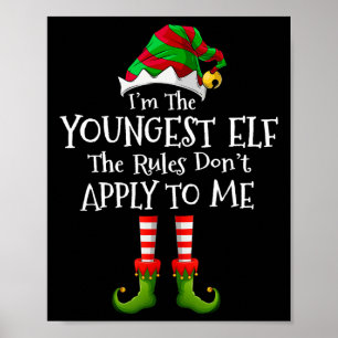 Affiche Je suis le plus jeune lutin, les règles ne s'appli