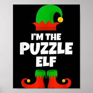 Affiche Je suis le T-shirt de Noël drôle de la famille de 