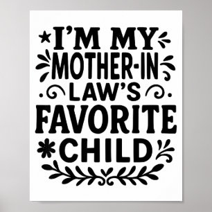 Affiche Je suis l'enfant préféré de ma belle-mère 