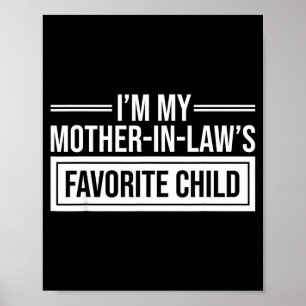 Affiche Je suis l'enfant préféré de ma belle-mère Drôle de