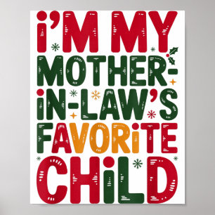Affiche Je suis l'enfant préféré de ma belle-mère Santa Mo