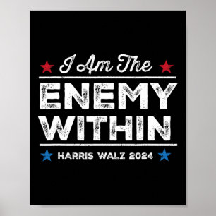 Affiche Je Suis L'Ennemi Au Sein De Tee - Harris W 2024 Me