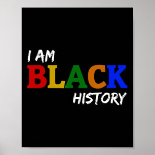 Affiche Je suis l'histoire noire