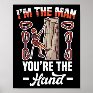 Affiche Je suis l'homme, vous êtes la main - Papa Boulderi