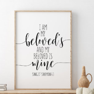 Affiche Je suis mon bien-aimé, Chant de Salomon 6:3