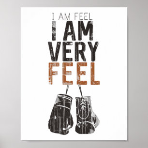 Affiche Je suis motivé, je suis très motivé, citation de m