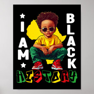 Affiche Je Suis Noir Histoire Black King Sungles Enfants