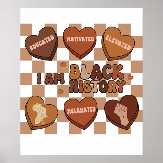 Affiche Je suis noire d'histoire (Devant)