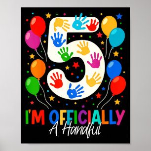 Affiche Je Suis Officiellement Un Petit Diable Cinq 5ème A