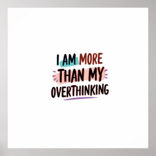 Affiche Je Suis Plus Que Ma Réflexion