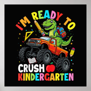 Affiche Je suis prêt à déchirer la maternelle premier jour